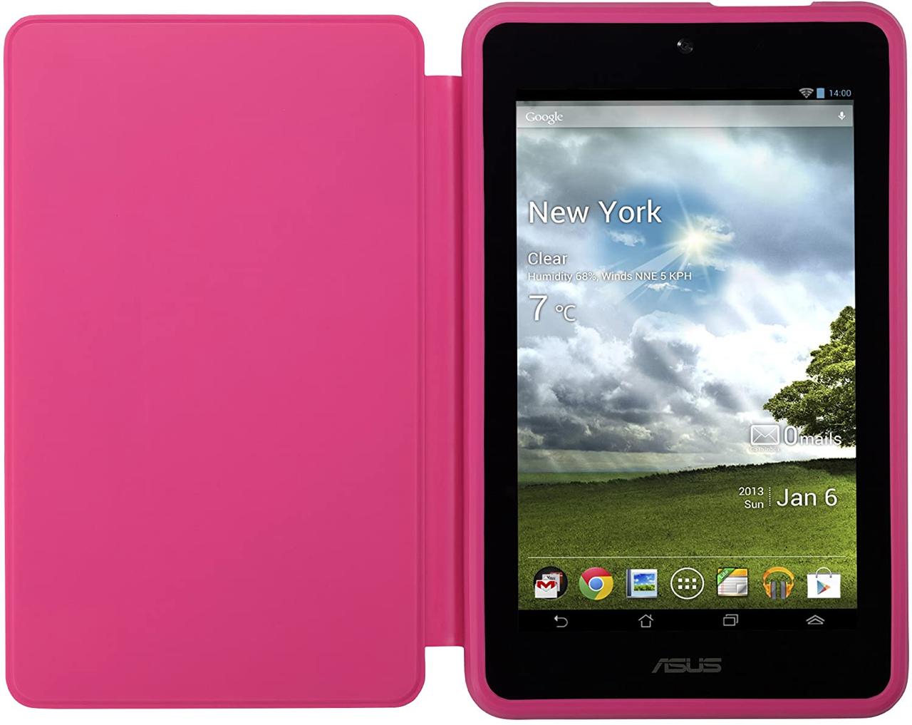 Чехол для планшета ASUS PERSONA для ME173X, up to 7", pink - фото 2 - id-p93385219