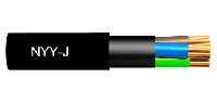 Кабель силовой NYY-J 3X50 RM 0.6-1кV