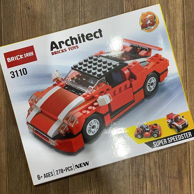 Лего архитект. В комплекте 278+ деталей.