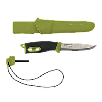 Нож Morakniv Companion Spark (S) Green, нержавеющая сталь