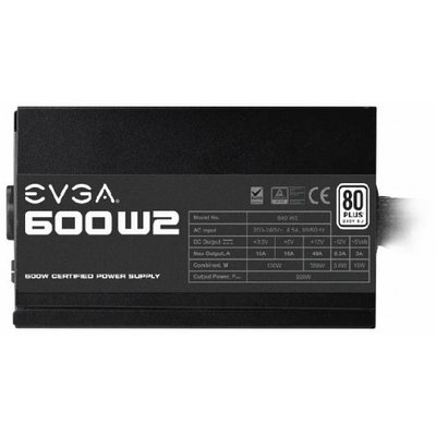 Блок питания ATX 600W EVGA 600 W2, 12sm fan
