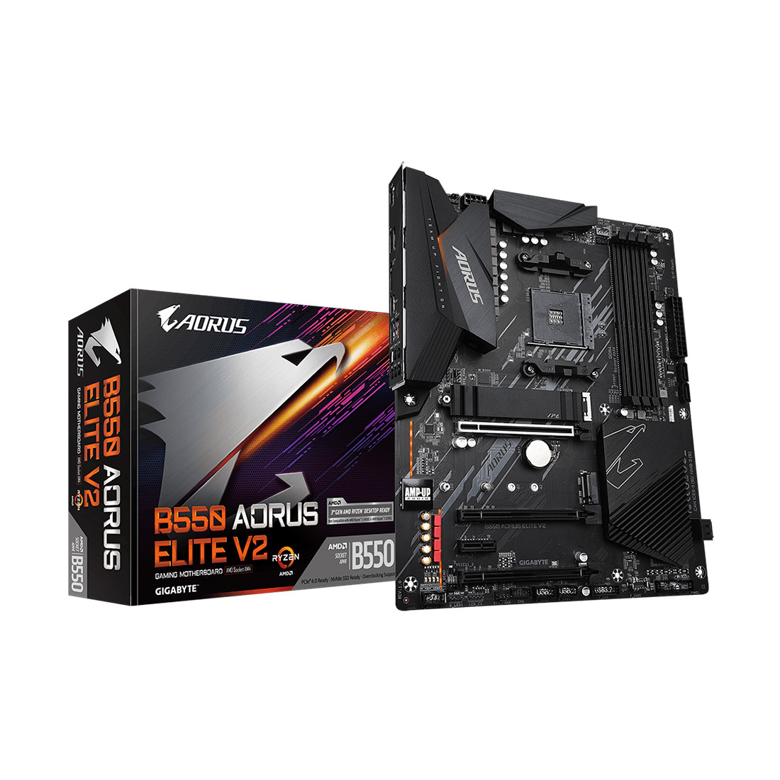 Материнская плата Gigabyte B550 AORUS ELITE