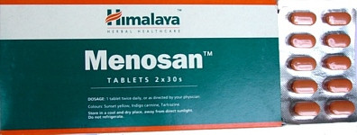 Меносан, Гималаи (Menosan, Himalaya) - препарат для женщин при климаксе, 60 таблеток