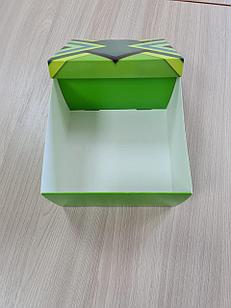Коробка с печатью 15*15*9см размер