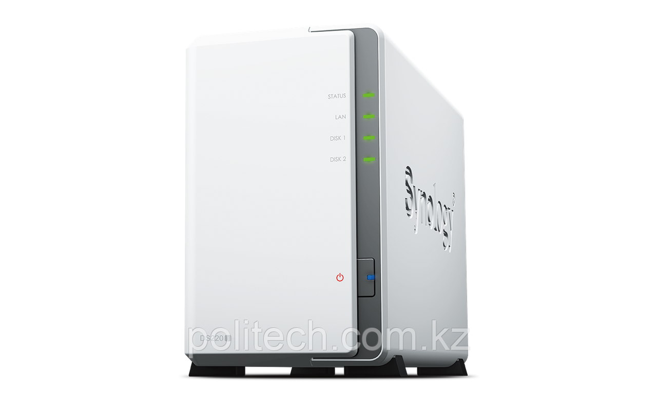 Сетевое оборудование Synology Сетевой NAS сервер DS220j 2xHDD для дома
