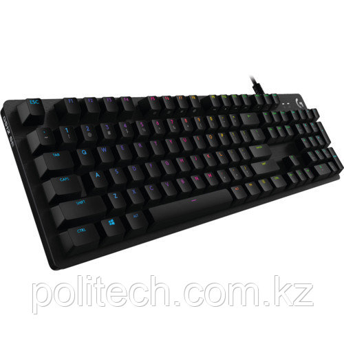 Клавиатура игровая Logitech G512 CARBON LIGHTSYNC RGB Mechanical Gaming Keyboard with GX Brown