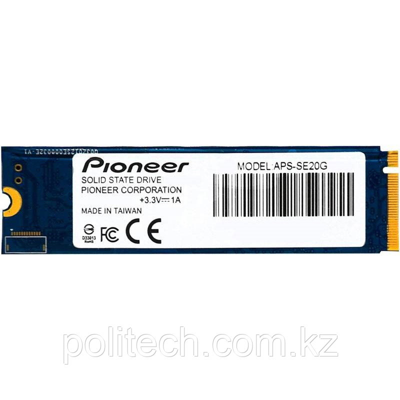 Твердотельный накопитель SSD Pioneer 512GB M.2 2280 PCIe Gen3x4 APS-SE20G-512 R/W up to