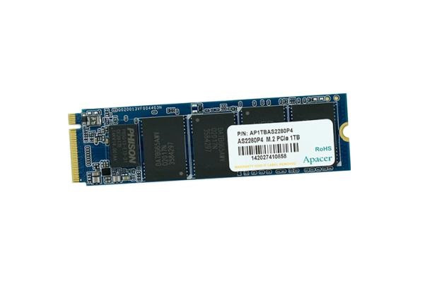SSD накопитель 1000Gb Apacer AS2280P4, M.2, PCIe 3.0