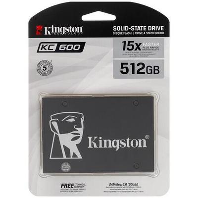 SSD накопитель 512 ГБ Kingston KC600 [SKC600/512G]