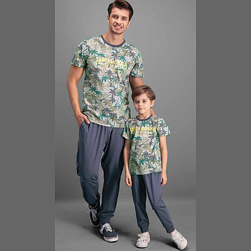 Пижама детская мальчиковая 2 / 92 см,  Серый