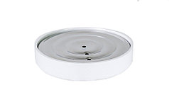 LIMA XL (белый) Мыльница, пластик M-SA07-01  ***