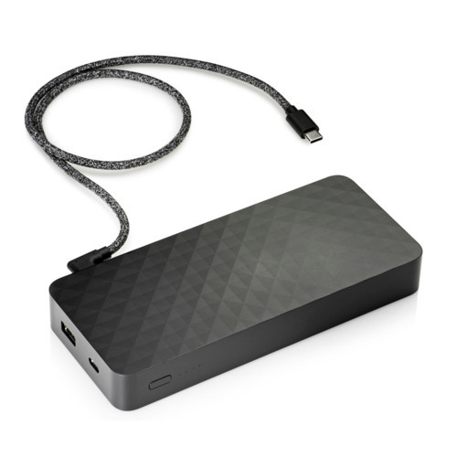 HP USB-C Notebook Power Bank 2NA10AA (20100 мАч, Черный) - фото 1 - id-p93415423