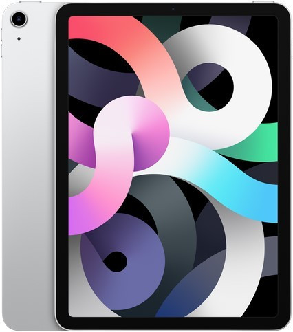 Apple iPad Air A2316 64Gb, Wi-Fi, A14 Bionic, 10.9" Multi-Touch, 2360×1640, BT5.0, Silver - фото 1 - id-p93418961