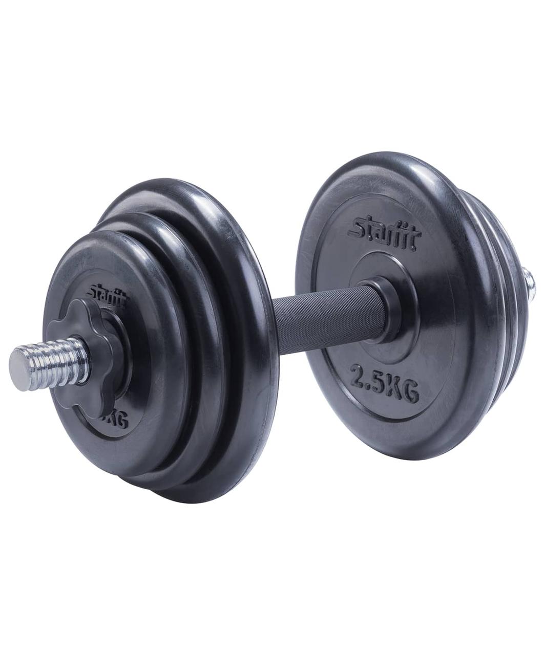 Гантель разборная DB-712, 10 кг Starfit