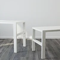 PÅHL ПОЛЬ Письменн стол с полками, белый96x58 см, фото 8