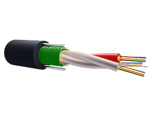 Оптический кабель для прокладки в канализацию ОКСЛ-М3П-А12-2.5 (волокно Corning)