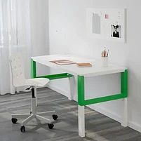 PÅHL ПОЛЬ Письменный стол, белый128x58 см, фото 2