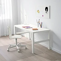 PÅHL ПОЛЬ Письменный стол, белый128x58 см, фото 4