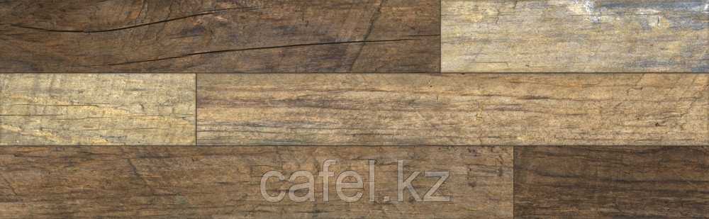 Керамогранит под дерево 18,5x60 - Vintagewood | Винтажвуд коричневый