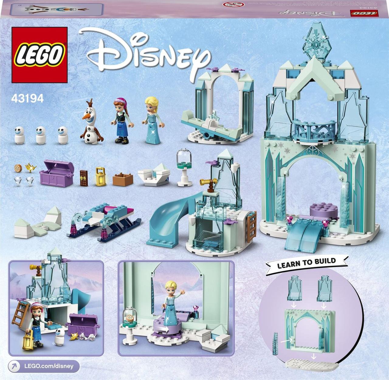 43194 Lego Disney Princess Зимняя сказка Анны и Эльзы, Лего Принцессы - фото 2 - id-p93434951