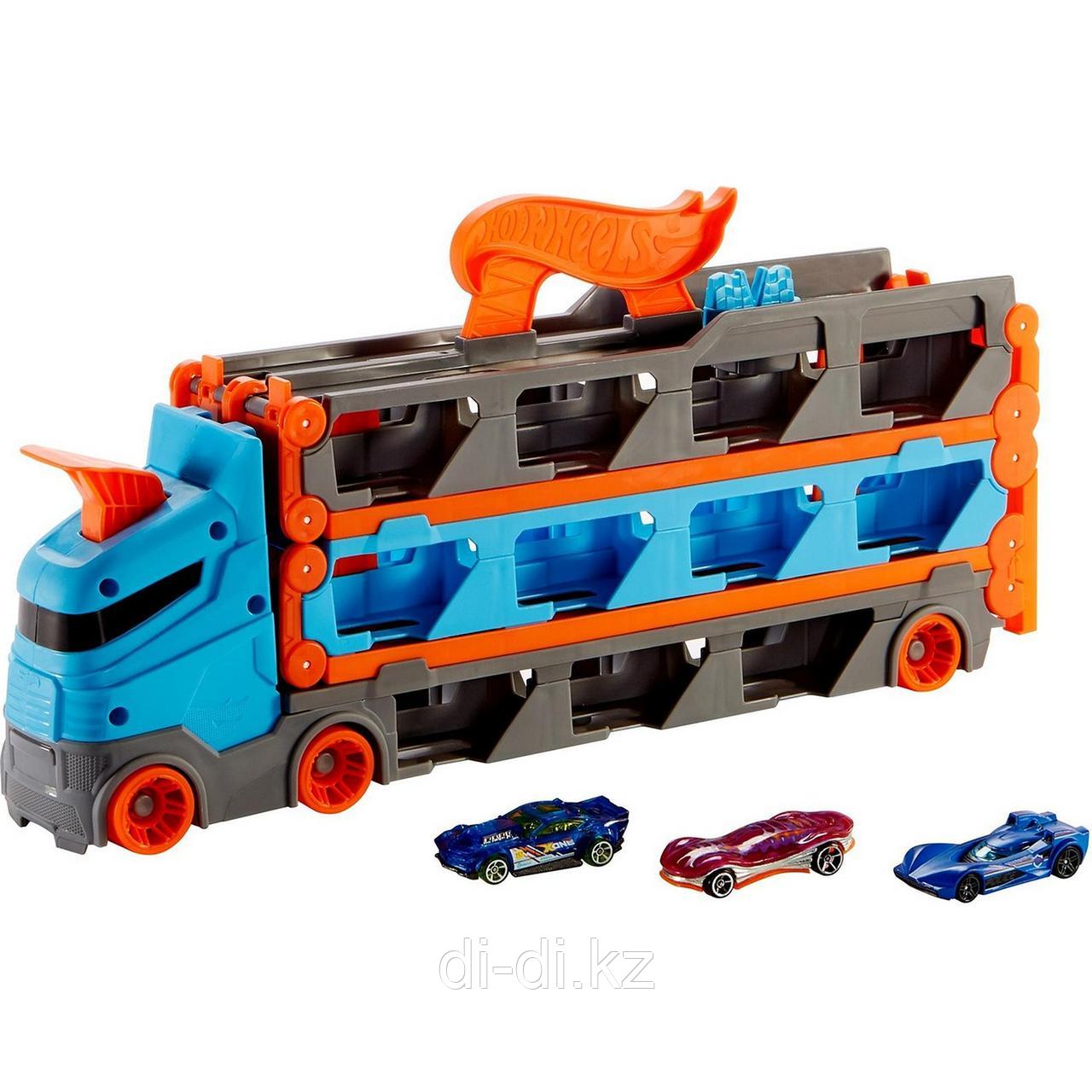 Mattel HW Грузовик-автотрек "Скоростная автотрасса" GVG37