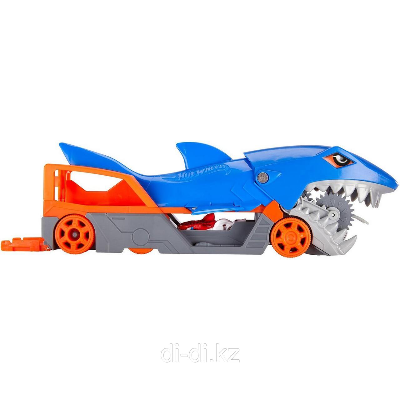 Mattel HW Игровой набор "Грузовик Голодная акула" GVG36