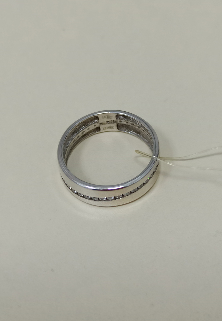 Обручальное кольцо /с фианитами 20 размер - фото 4 - id-p93497747