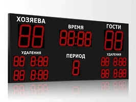 Табло для хоккея, 2000*950 мм., Помещение