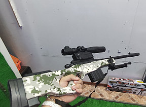 Снайперская винтовка AWM "Камуфляж Пиксель", фото 2