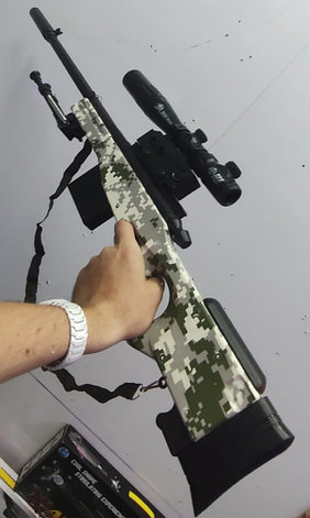 Снайперская винтовка AWM "Камуфляж Пиксель", фото 2