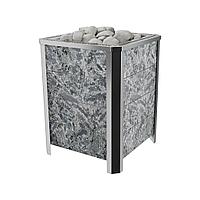 Печь-каменка, (до 18 м3), Премьера М в камне, 15 кВт Серпентинит Бархат