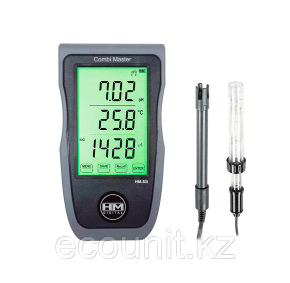 HM Digital HM Digital HM-501 Мультимонитор Combimaster pH/EC/TDS/Temp с сенсорным экраном HM501