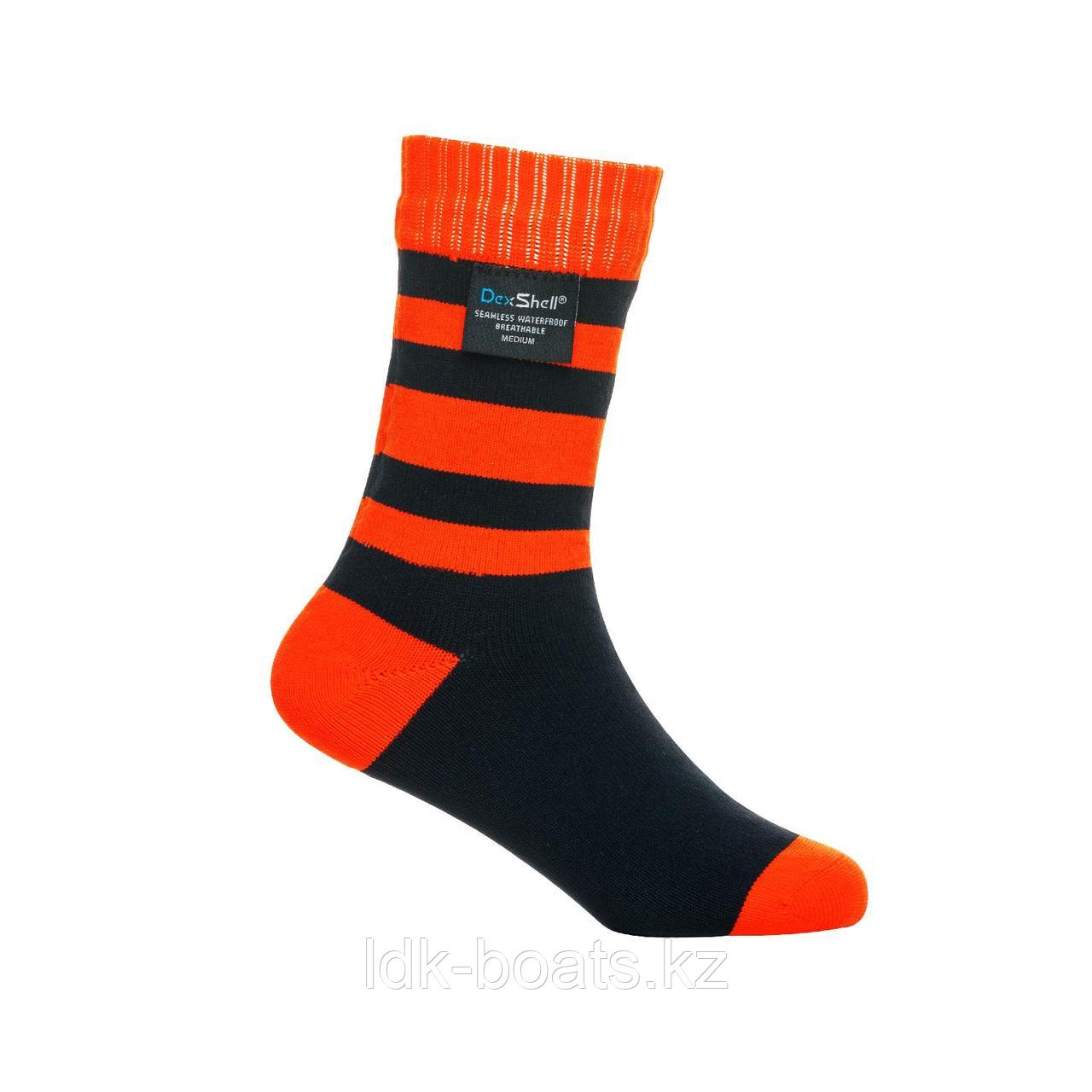Водонепроницаемые носки детские DexShell Waterproof Children Socks S (16-18 см) оранжевые