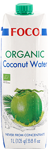 FOCO Вода кокосовая ORGANIC ,1 л
