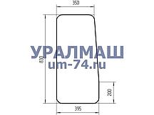 Стекло боковое малое У.7810.5.046 (830х395 мм)