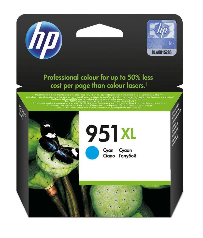 Картридж HP 951XL Cyan для Officejet Pro 251dw/8100/8600 CN046AE
