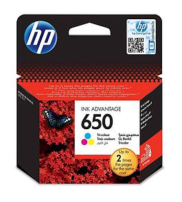 Картридж HP 650 Color для DeskJet Ink Advantage 1015/2515/4515 CZ102AE