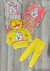Детский спортивный костюм с ушками на 2-5 лет