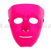 Маска Кабуки розовая