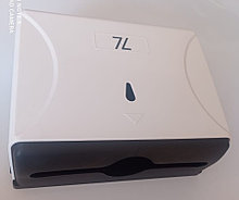 Диспенсер для бумажных полотенец Z укладка белый пластик