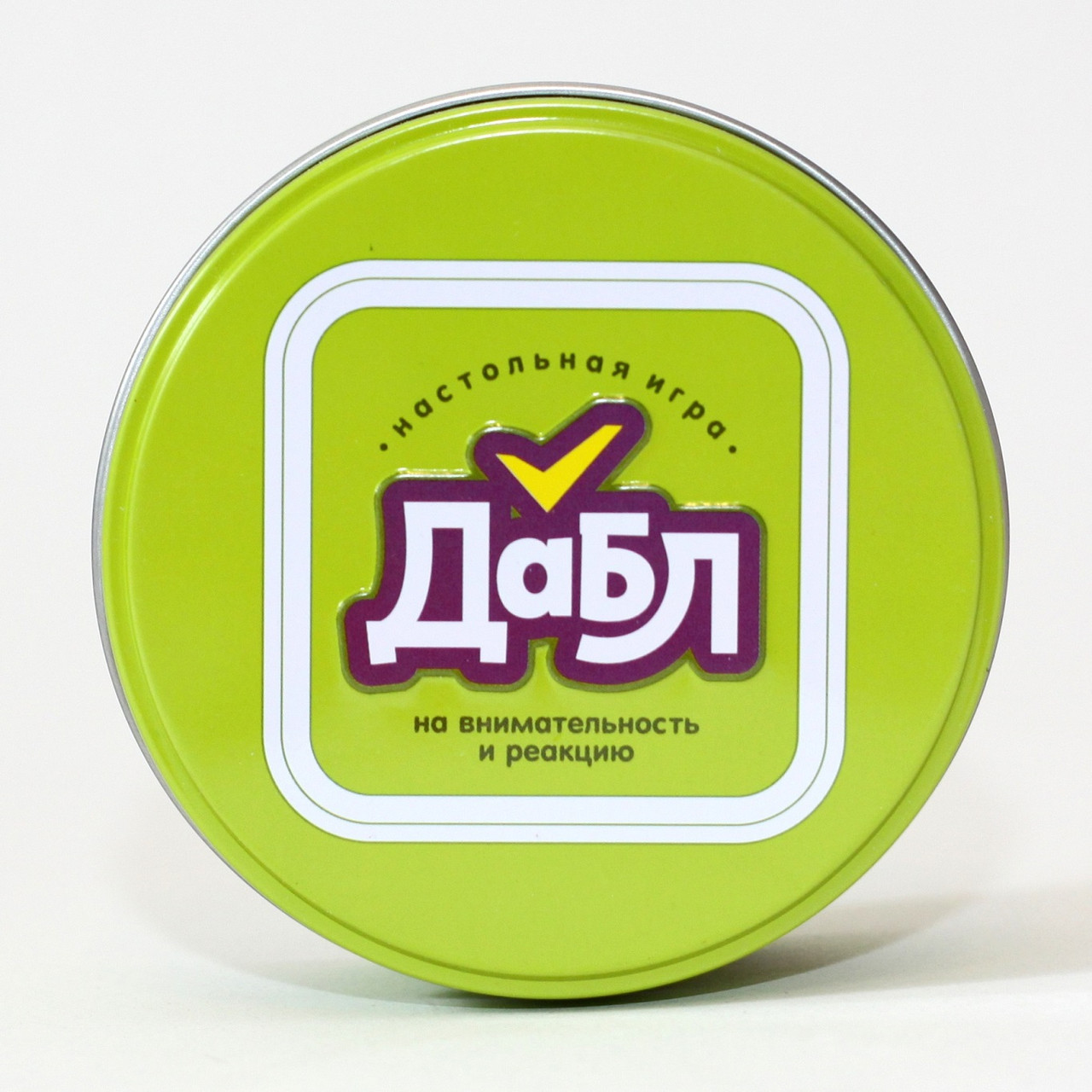 Настольная игра «Дабл» в жестяной коробке