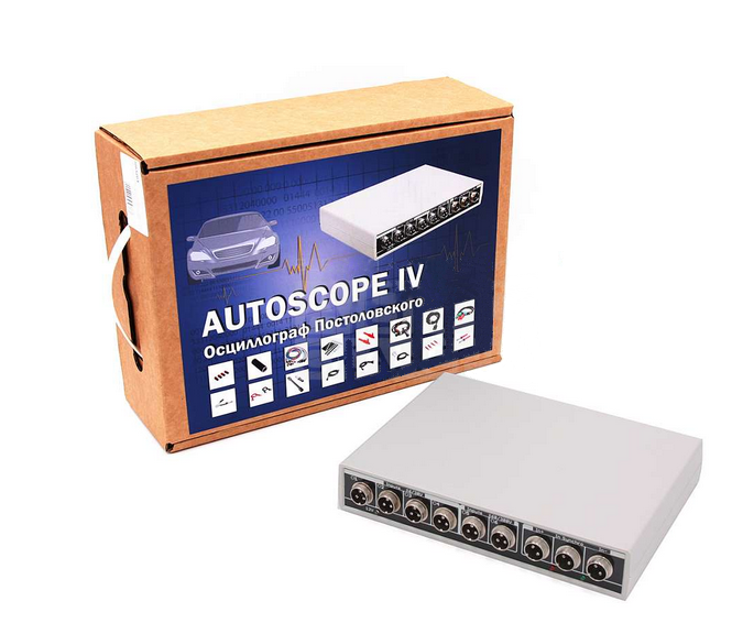 Autoscope IV - USB Осциллограф Постоловского (полная комплектация)