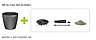 Горшки с автополивом LECHUZA Classico Color 60 - D60*H56cm темно-серый матовый, фото 4