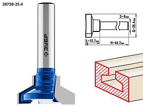 Фреза пазовая Т-образная №2, ЗУБР 25.4x12.7мм, высота 12.7мм, фото 2