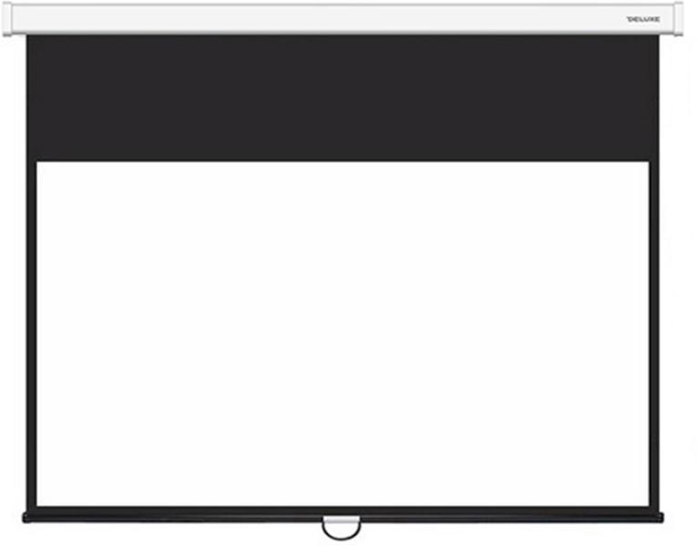 Экран настенный Deluxe DLS-M300x180W - Белый Матовый - фото 1 - id-p93515023