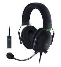 Гарнитура Razer BlackShark V2 + USB Sound Card, 12Hz-28kHz, 32 Om, 100dB, mic100Hz-10kHz,1.8m, Black, фото 1