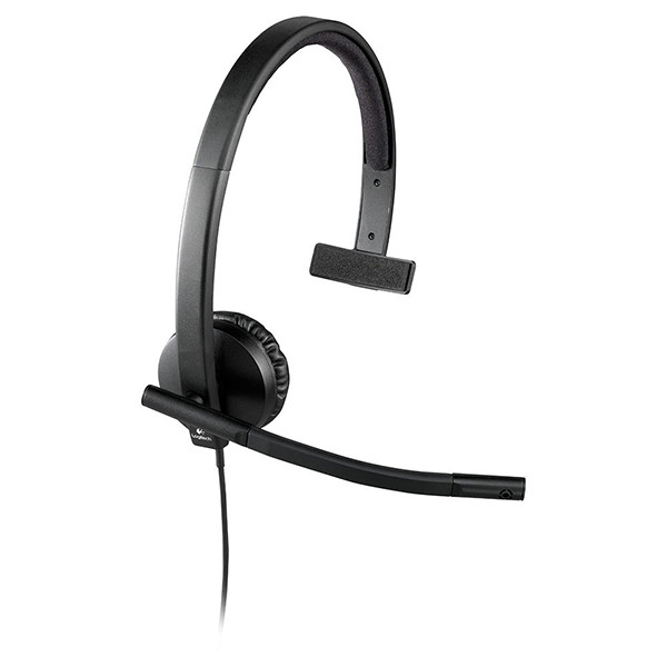 Гарнитура Logitech H570e USB Headset, 31,5-20000Hz, 94 db, 2.1m cable, [981-000575], black, фото 1