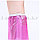Бахилы высокие многоразовые водонепроницаемые от дождя прорезиненная подошва JY 819A розовый, фото 5