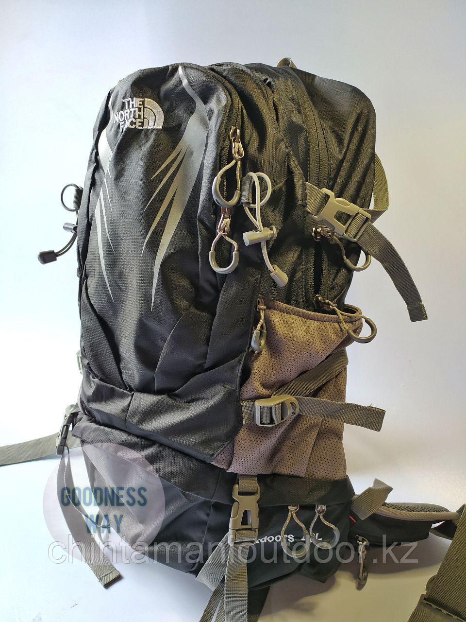 Рюкзак туристический 40 л. The North Face с каркасом и дождевиком - фото 1 - id-p93523050