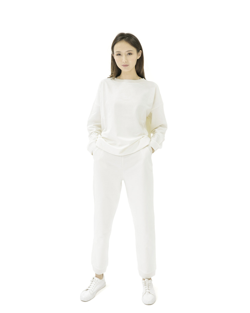 Женский костюм белый (sport collection 2021), фото 1